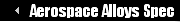 Aerospace Alloys Spec