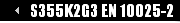 S355K2G3 EN 10025-2